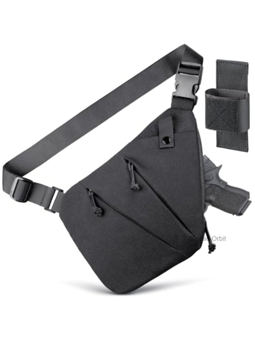 WYNEX CCW Sling Bag Tactical Crossbody Concealed Carry 1000D Polyester